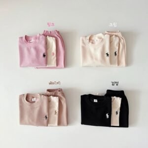 Kids’ Three-Piece Set — Long-Sleeve Tee, Vest & Trousers