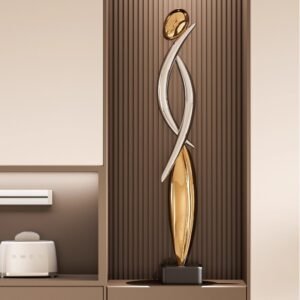 O1CN01mna1en1e127SaEJJJ_1601143810-0-cib Abstract Resin Sculpture — Tall Slim Entrance Ornament