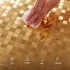 3D Mosaic Self-Adhesive Wall Film — Textured Diamond Splashback Roll