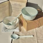 First Snow Underglaze Ceramic Tableware - Ins-Style Bowl & Plate Sets
