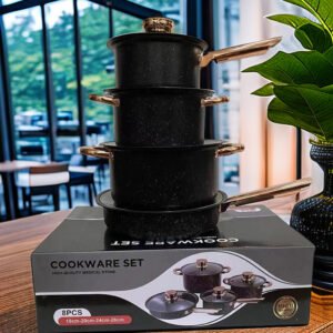 Stainless Steel & Aluminium Cookware Sets - 4 to 15 Piece