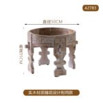 Moroccan Carved Solid Wood Coffee Table