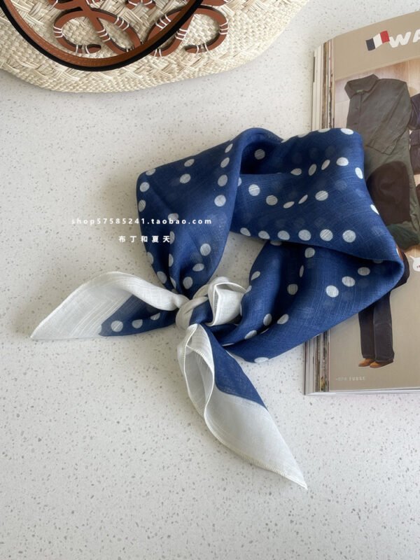 O1CN01q3Hnt01oOyv3GLWy3_2171145216-0-cib Cotton Linen Floral Square Scarf