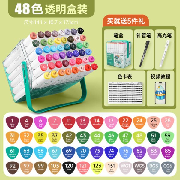 Mont Marte Alcohol Marker Set & Marker Paper Pad Collection