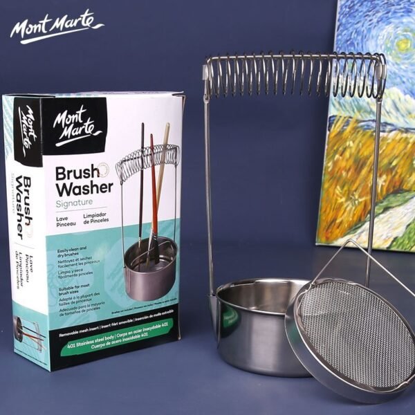 Mont Marte Art Brush Washing & Storage Tools