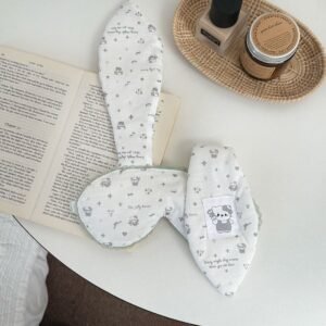 Cute Rabbit Ears Lace Sleep Eye Mask