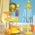 Kids’ Cleaning Tool Play Set — Rabbit & Platypus Mini Mop Kits