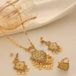 Ethnic Style Tassel Necklace 3-Piece Jewelry Set