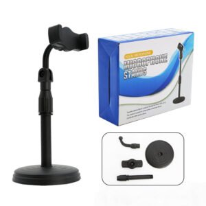 Retractable Weighted Desktop Phone Holder Stand