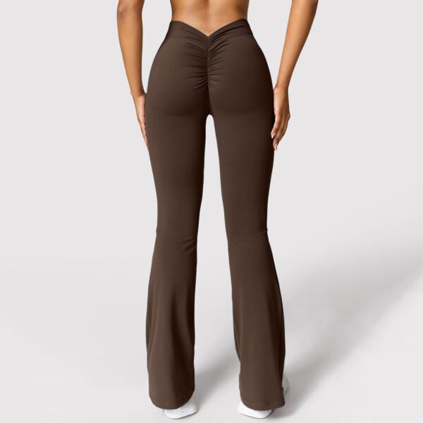 Seamless Bootcut Yoga Leggings — High Waist Sports Flare Pants