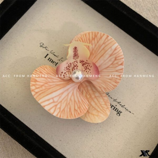 O1CN01rvhhKU2C6FOptZFWM_2213197678424-0-cib-1 Phalaenopsis Orchid Hair Clip - Large Silk Flower with Pearl Detail