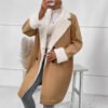 Wool-Blend Workwear Coat - Elegant Casual Outerwear, S to 5XL