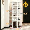 360-Degree Rotating Multi-Layer Shoe Rack