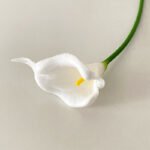 Mini PU Calla Lily Artificial Flower - Wedding Bouquet & Home Decor