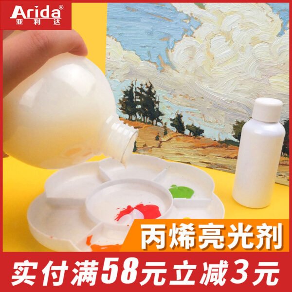 Yalida Acrylic Gloss Varnish & Painting Medium