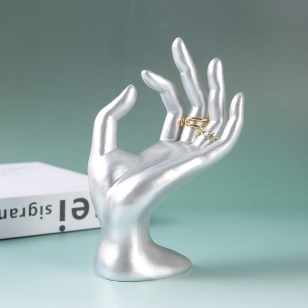Resin Hand & Figure Jewelry Display Stand - Ring, Bracelet & Necklace Prop