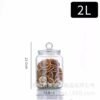 Transparent Glass Sealed Storage Jar - Food Grade