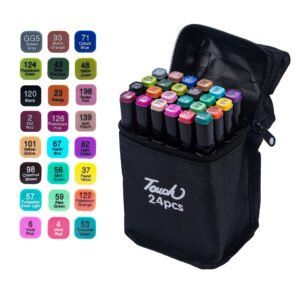 Dual-Tip Touch Marker Set - Animation & Art Student Coloring Markers