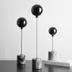 Natural Marble Abstract Ornament - Modern Desk & Cabinet Decor