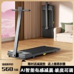 Folding Walking Treadmill - Quiet Home Running Machine with Incline
