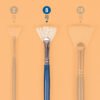 O1CN01vNBMew2JyTNSAN3tH_2200590219490-0-cib Mont Marte Fan & Fishtail Oil Painting Brush Set