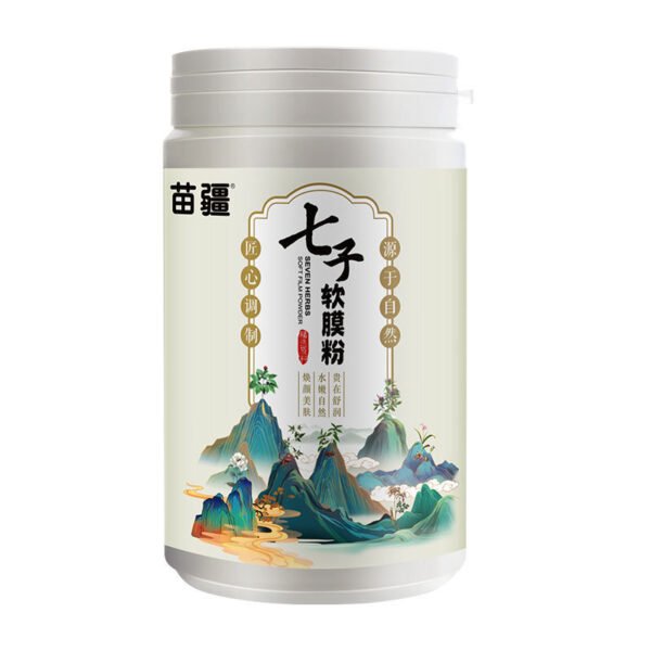 Miao Jiang Qizi Soft Film Facial Mask Powder - Hydrating Barreled Mud Mask