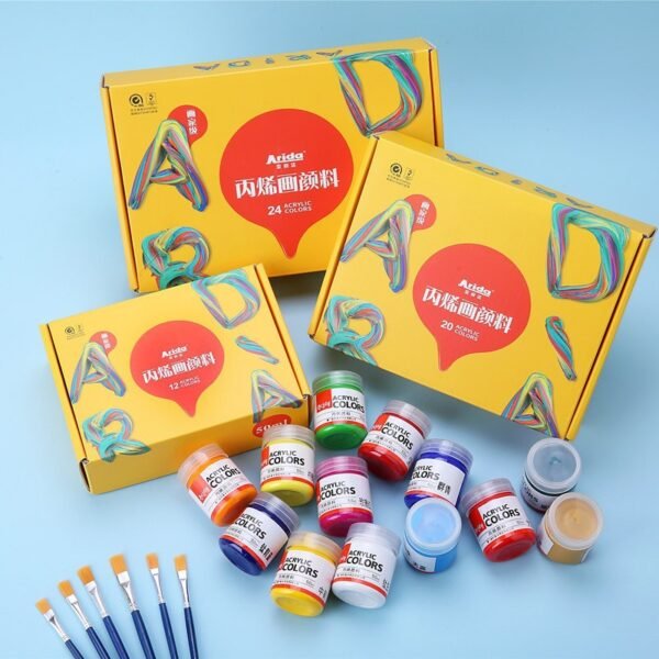 O1CN01vvWjgT2AZtZbVhxxd_2986858218-0-cib Yalida Acrylic Paint Starter Set with Brush & Palette (50ml)