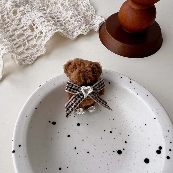Cute Bear & Bunny Plush Brooch Pin