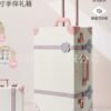 Retro Hard Shell Trolley Suitcase — Cabin to Check-In Travel Luggage