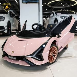 Kids’ Ride-On Electric Sports Car — Twin Motor with Parent Remote