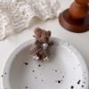 Cute Bear & Bunny Plush Brooch Pin