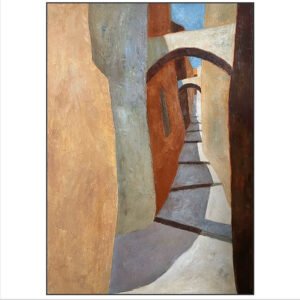 Picasso-Style Abstract Wall Art Canvas Print - Frameless 40x60cm