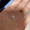 Adjustable Moissanite-Style Ring - Colour-Protected Plating