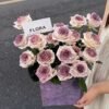 Soap Rose Bouquet with Balloons Gift Set