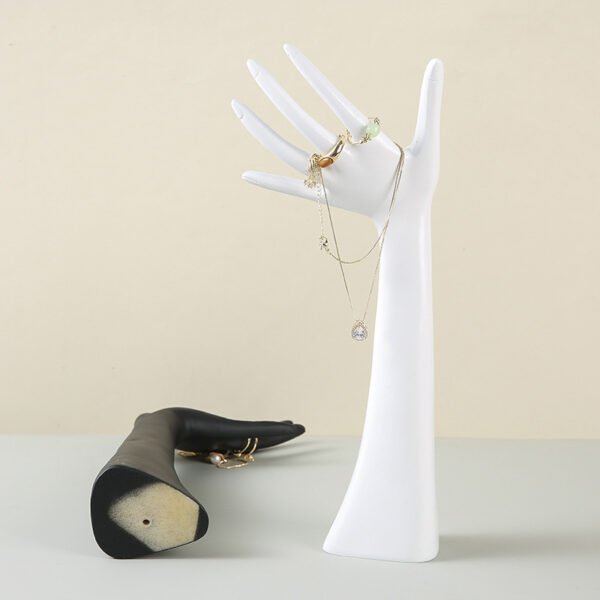Resin Hand & Figure Jewelry Display Stand - Ring, Bracelet & Necklace Prop