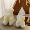 Rose Bear Scented Candle - Valentine's Gift Wax Ornament