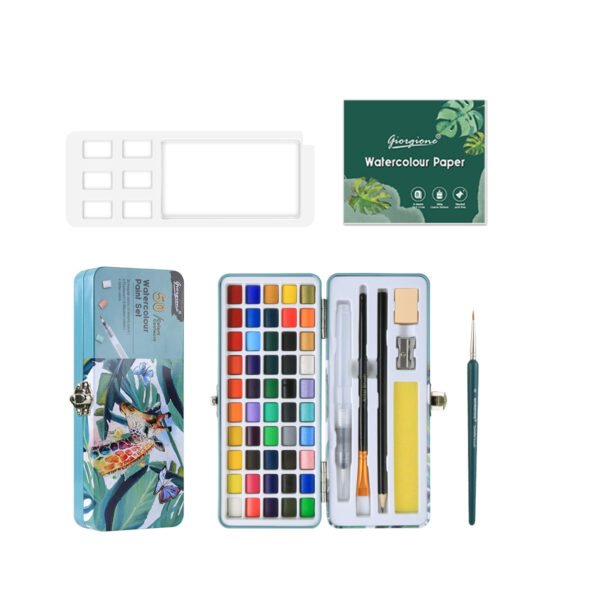 Giorgione Pearlescent Solid Watercolor Paint Set