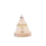 Solid Wood Ring & Bracelet Tapered Display Stand - Jewelry Photo Prop