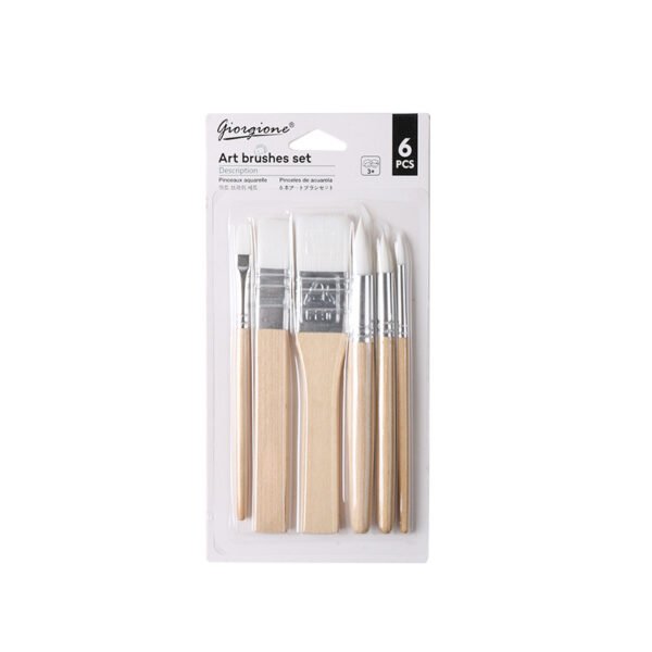 O1CN01z1pI3I1lrszygxOFN_3349004873-0-cib Giorgione Natural Wood Nylon Paint Brush Set