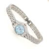 Heart Charm Bracelet Watch - Delicate Chain Wristwatch for Women