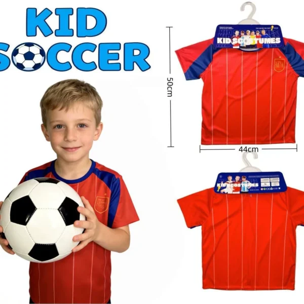 International Soccer Fan Role-Play Costume Set