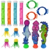 Diving Pool Toys - Assorted Sea Creature & Treasure Hunt Sets