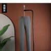 High-grade gray (single piece of pants) Whale Lion Men's Casual Business Straight-Leg Dress Pants Versatile Fashion Simple Mid-High Waist Wrinkle-Resistant Non-Iron Pants