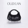 New Sequined Handbag - High-End Chain Crossbody Evening Bag