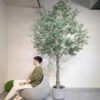 Artificial Pieris Tree - Faux Lily of the Valley Shrub Floor Plant