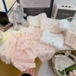 Floral Western Style Long Sleeve Cardigan, Baby Spring Summer Autumn Doll Collar Cartoon Home Clothes Suit
