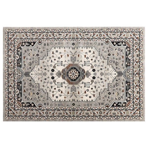 Retro Persian Area Rug - Formaldehyde-Free Thick Pile