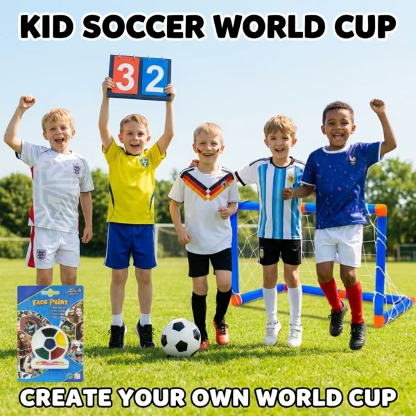 International Soccer Fan Role-Play Costume Set