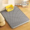 Cat Litter Mat EVA, Extra Large, Washable, Double-Layer Filter, Anti-Track Sand Board, Anti-Slip