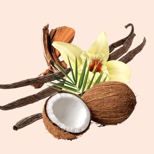 Vanilla Coconut Perfume Spray 50ml, Alcohol-Free, Long-Lasting, Non-Irritating